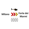 Private VIP Helicopter transfer | Milan - Forte dei Marmi | 4 seats