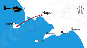 Private VIP Helicopter transfer | Ischia- Naples | 2 seats